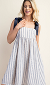 Striped Babydoll Dress