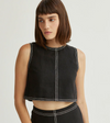 Kiara Linen Crop Top