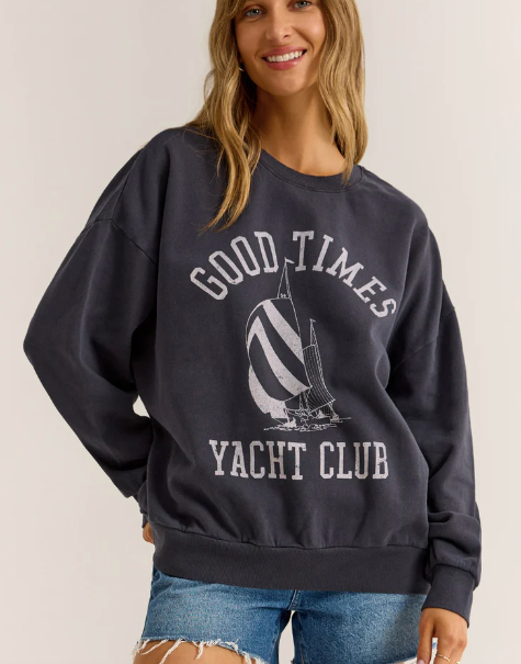 Yacht Club Sunday Sweatshirt