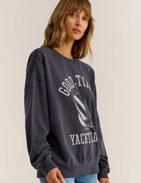 Yacht Club Sunday Sweatshirt