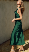 Cowl Neck Maxi Dress