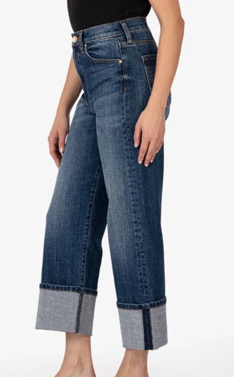 High Sienna Cuffed Jean