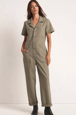 Stevie Stretch Twill Jumpsuit