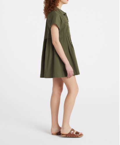 Ronnie Poplin Mini Dress