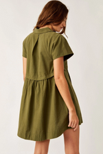 Ronnie Poplin Mini Dress