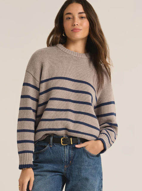 Boyfriend Stripe Sweater