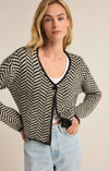 Noemi Herringbone Cardigan