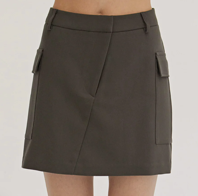 Nadia Mini Cargo Skirt