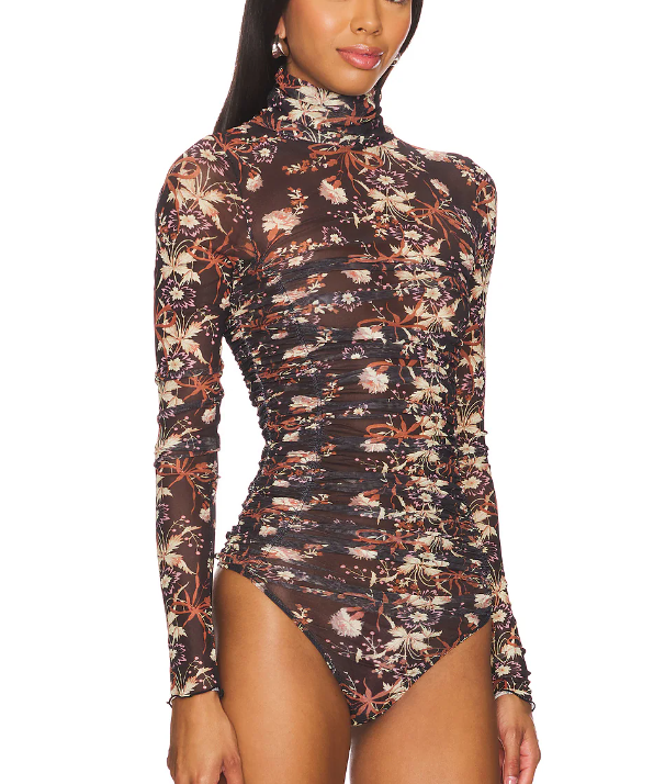 Under It All Printed Bodysuit