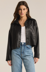 All Day Faux Leather Jacket