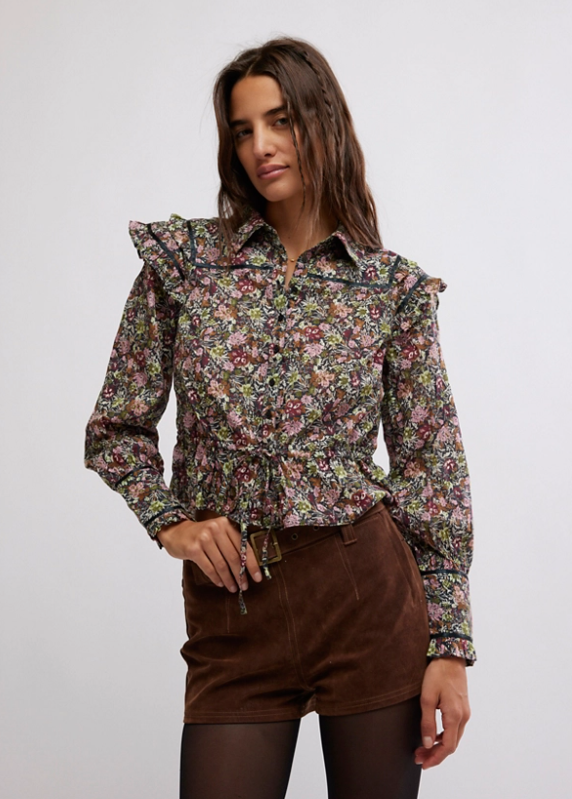 Printed Daybreak Blouse