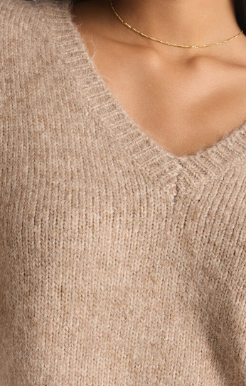 All I Want V Neck Sweater