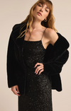 Gem Double Breasted Fur Coat