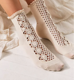 Rubies Crochet Socks