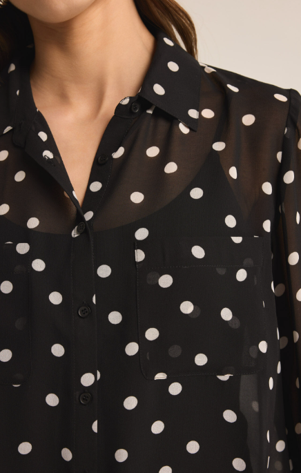 Vivienne Polka Dot Top