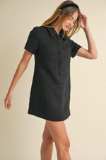 Jewels Tweed Mini Dress