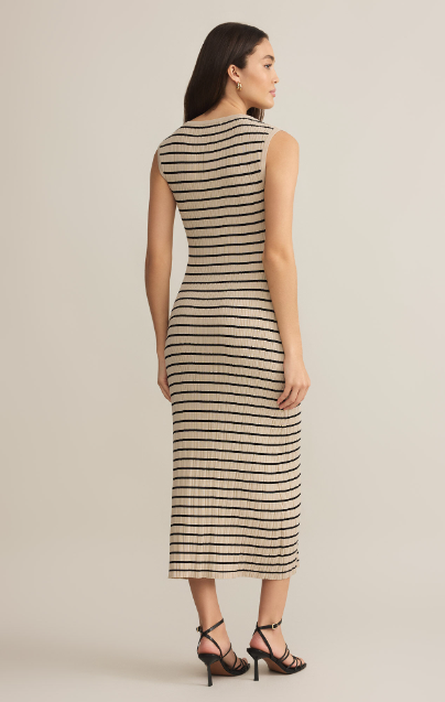 Gisele Stripe Midi Dress