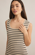 Gisele Stripe Midi Dress