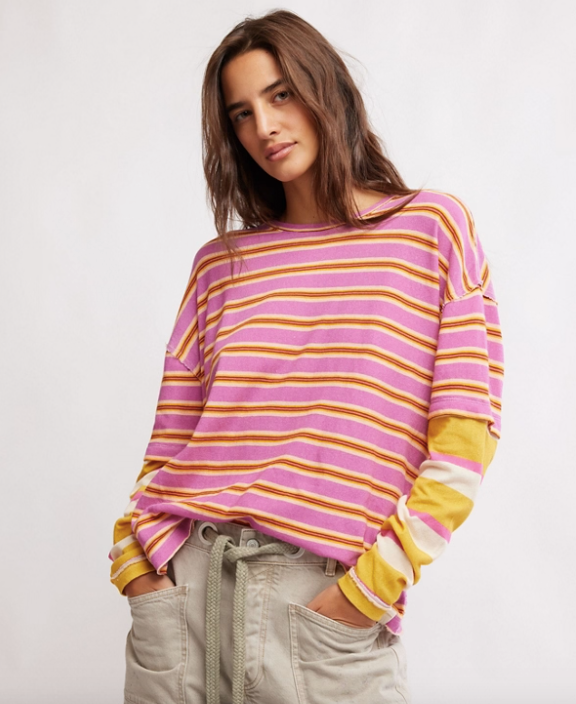 Nina Stripe Long Sleeve