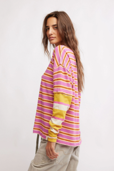 Nina Stripe Long Sleeve