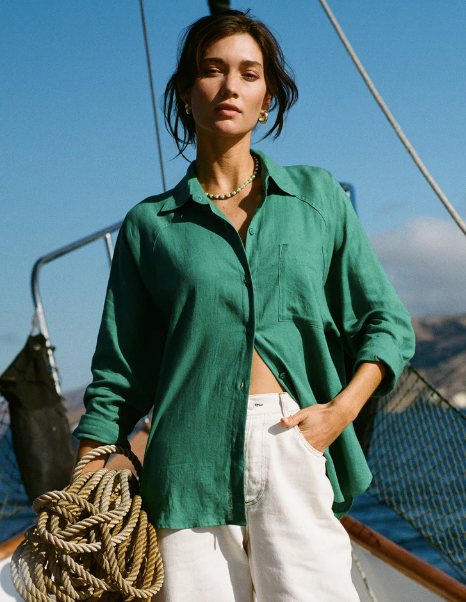 The Perfect Linen Top