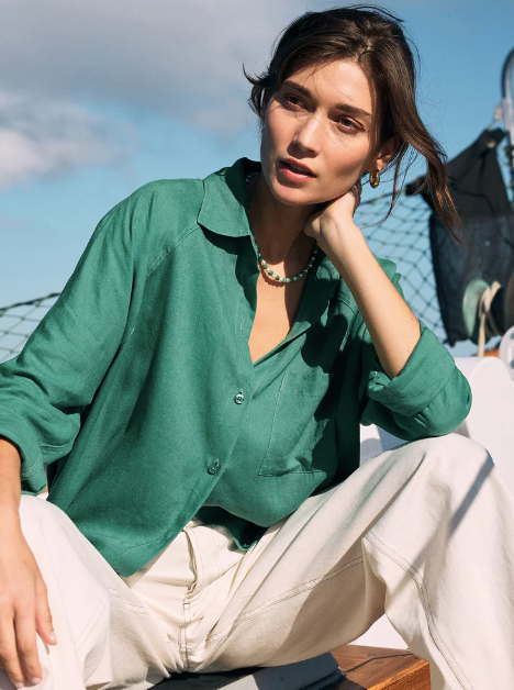 The Perfect Linen Top