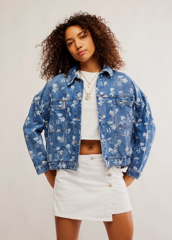 Opal Swing Denim Jacket