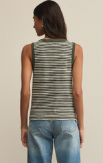 Elin Stripe Rib Tank