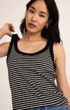 Elin Stripe Rib Tank
