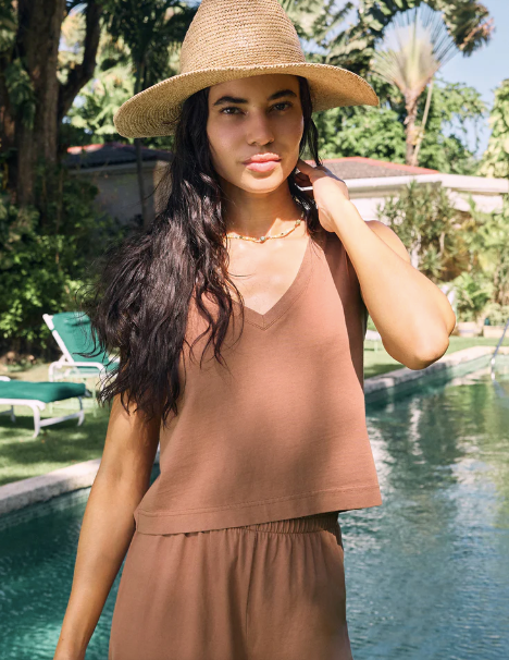 Sloane V Neck Top