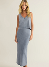 Sloane V Neck Denim Tank