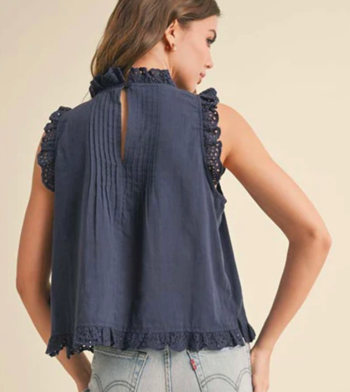 Izzie Ruffle Blouse