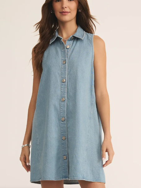 New Day Twill Mini Dress