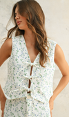 Zoe Tie Front Top