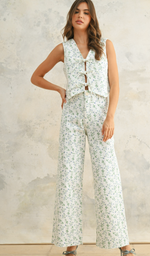 Zoe Tie Front Top