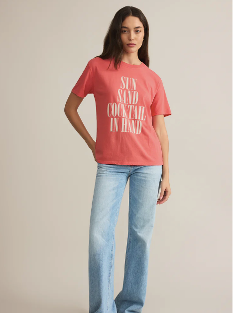 Sun And Sand Boyfriend Tee