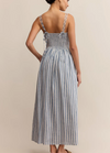 Nadine Striped Midi Dress