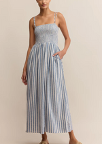 Nadine Striped Midi Dress