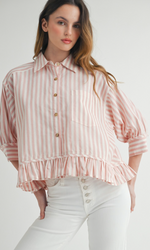 Harley Striped Button-Up