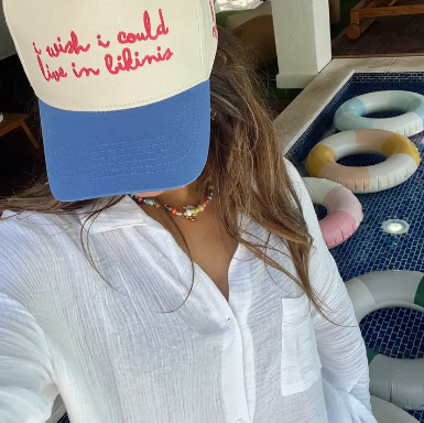 I Wish I Could Live In Bikinis Trucker Hat