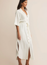 Brise Linen Midi Dress