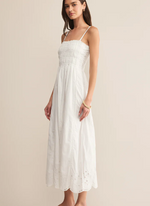 Dani Embroidered Midi Dress