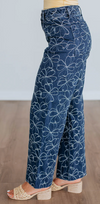 Floral Denim Pant