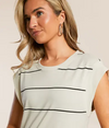 Calabasas Striped Midi Dress