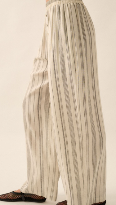 Natural Striped Pant
