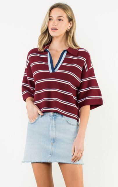 Fast Lane Sweater Top