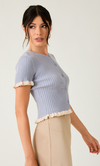 The Carrie Ribbed Top