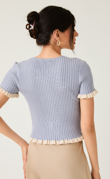 The Carrie Ribbed Top
