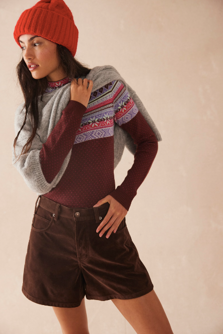 Tippi Vegan Suede Short