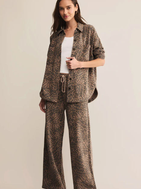 All Day Leopard Knit Jacket